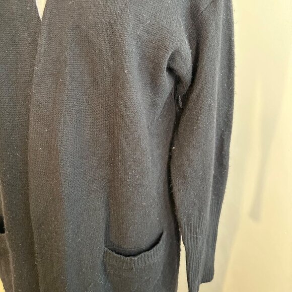 Halogen Cashmere Wool Long Cardigan - Picture 4 of 6